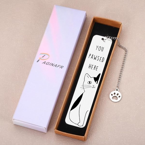 wholesale cat lover gifts for women men, cute bookmarks for women girls, funny cat gifts for friends coworkers, birthday gifts for cat lovers, reading accessories for book lovers, bookish gifts for book club free samples