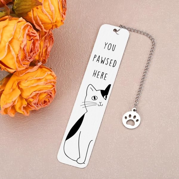 wholesale cat lover gifts for women men, cute bookmarks for women girls, funny cat gifts for friends coworkers, birthday gifts for cat lovers, reading accessories for book lovers, bookish gifts for book club free samples