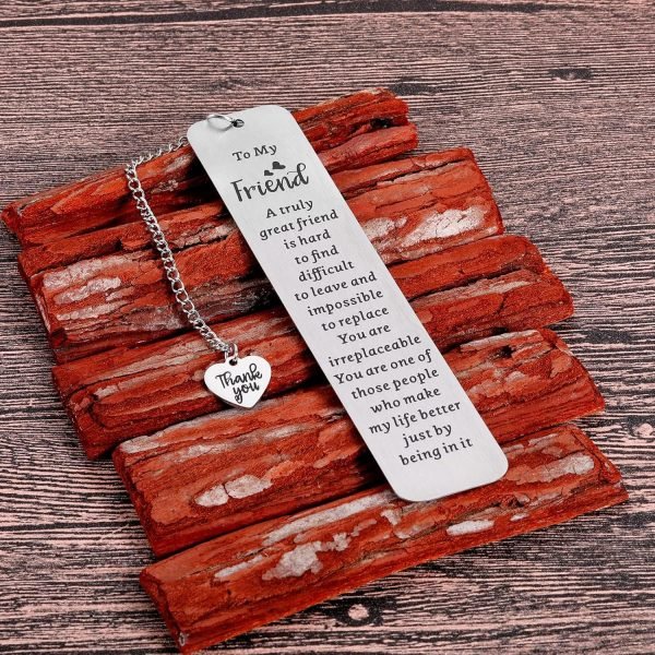 wholesale bookmark gifts for best friend friendship gift for women christmas stocking stuffers friends sentimental gifts for friend best friend birthday graduation gifts for women female friend gift ideas free samples