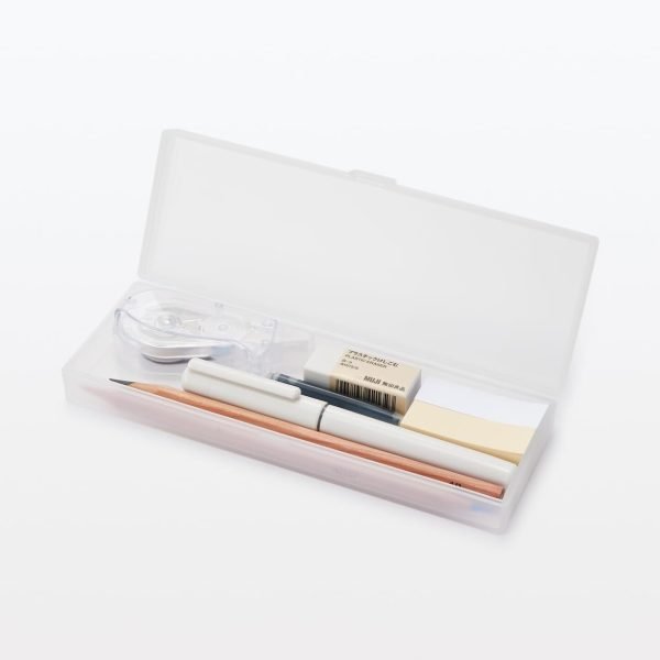 wholesale muji large size 184 x 64 x 25mm pen case free samples