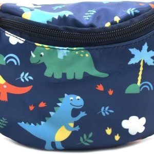 wholesale cute dinosaur kids fanny pack waist pack small belt bum bag crossbody purse waist pouch for toddler girls boys free samples