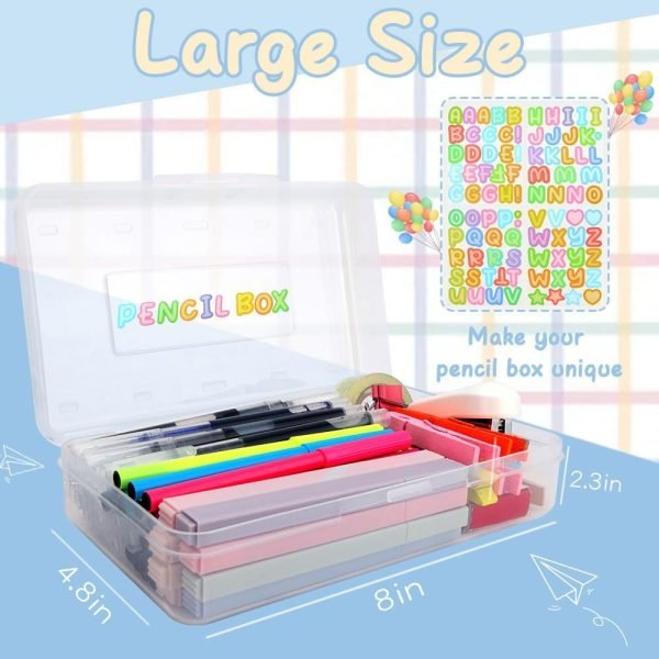 wholesale pencil case, pencil box, large pencil case, crayon box, clear pencil case, plastic pencil box organizer, hard pencil case, pencil boxes plastic pencil case for girls, big pencil case organizer 1 pack free samples