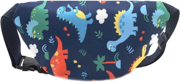 wholesale cute dinosaur kids fanny pack waist pack small belt bum bag crossbody purse waist pouch for toddler girls boys free samples