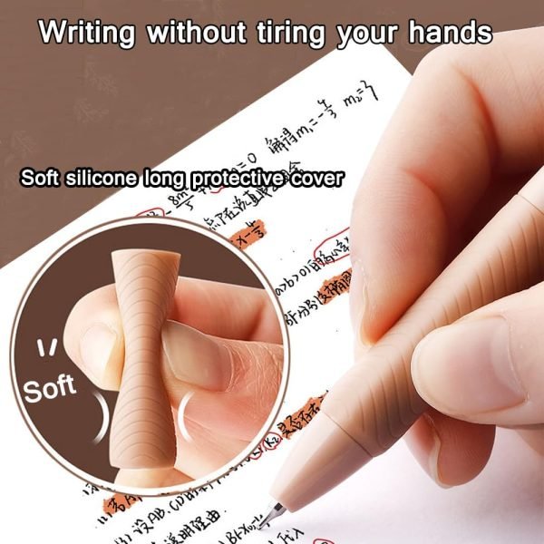 wholesale cute coffee pens 5pcs gel ink pens retractable pens and 1pcs highlighter 0.5mm fine point black ink kawaii smooth writing pens for school office supplies aesthetic supplies pens free samples