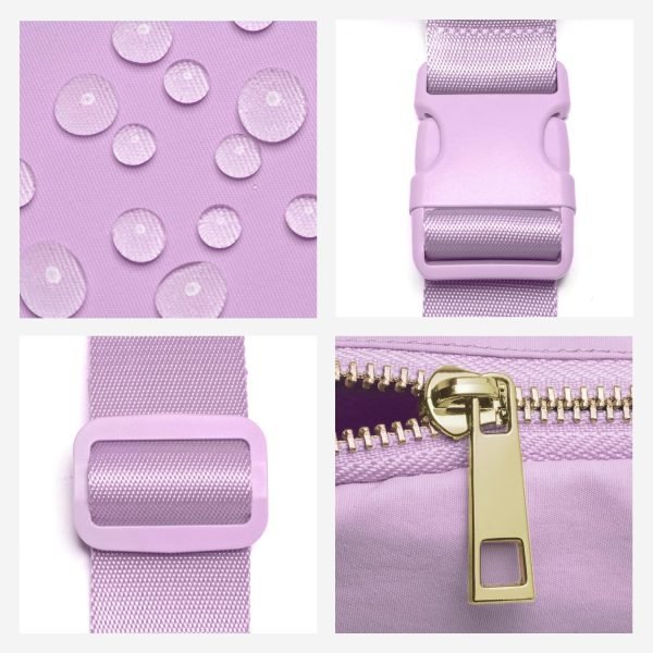 wholesale gitus gifts for 8 9 10 11 12 year old girls belt bag fanny pack crossbody bags with initial letter patch cute stuff birthday gifts for teen girls women personalized trend stuff (lavender-m) free samples