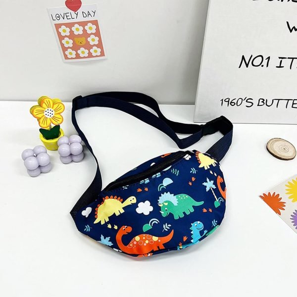 wholesale cute dinosaur kids fanny pack waist pack small belt bum bag crossbody purse waist pouch for toddler girls boys free samples