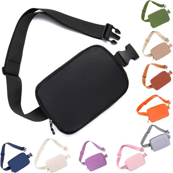 wholesale belt bag fanny pack crossbody bags for women everywhere belt bag (black) free samples