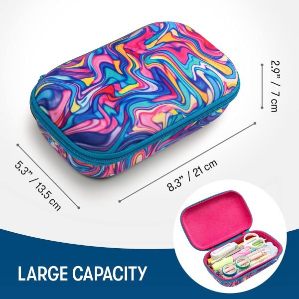 wholesale zipit colorful pencil box for girls | pencil case for school | organizer pencil bag | large capacity pencil pouch free samples