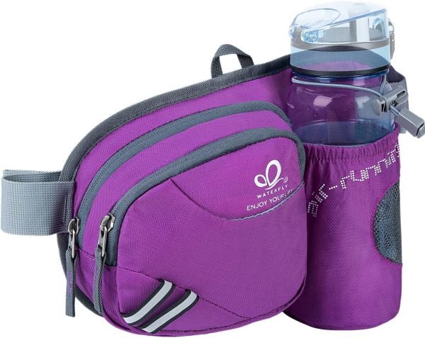 wholesale waterfly fanny pack waist bag: waist pack for women men with water bottle holder hiking fanny pack for running walking dogwalking travel cycling free samples