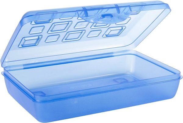 wholesale sterilite pencil box with splash tint lid (17224812),multicolor free samples