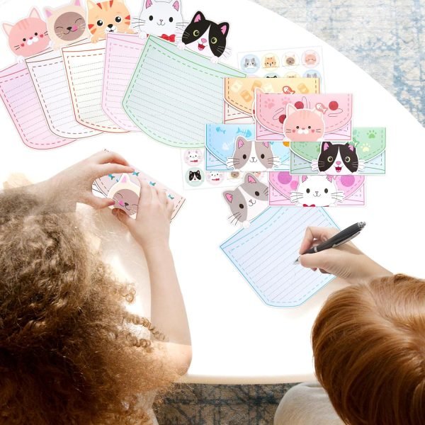 wholesale 24 pcs letter writing stationery paper set greeting cards with envelopes for kids classroom birthday party free samples