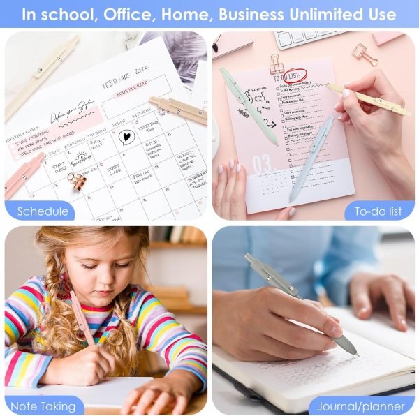 wholesale japanese gel pens teacher nurse work office desk accessories, aesthetic fine point smooth writing instruments, stocking stuffers white elephant gifts cool christmas stuff for adults women men girls free samples