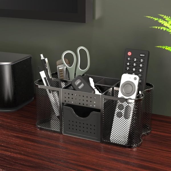 wholesale deco brothers desk organizers pen holder office caddy storage, black free samples